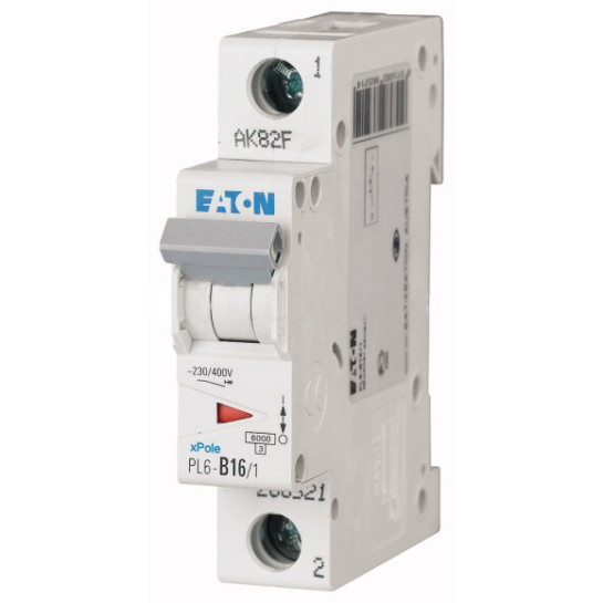 Автоматический выключатель PL6-C16/1