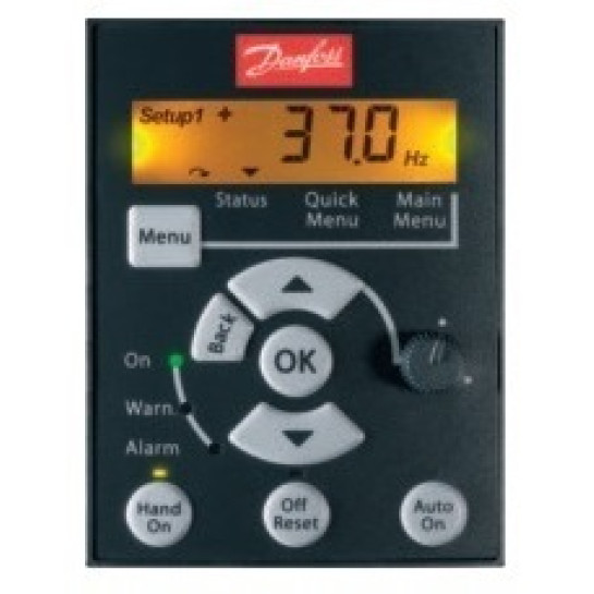 Дисплей LCP 12 с потенциометром для частотных преобразователей Danfoss VLT® Micro Drive FC 51 132B0101